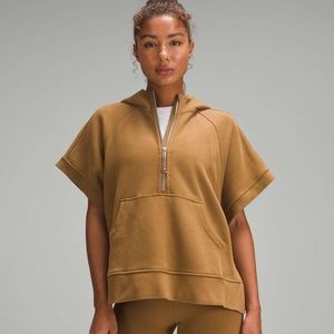 Lululemon Scuba Oversized Short-Sleeve Pullover- XS/S Allspice